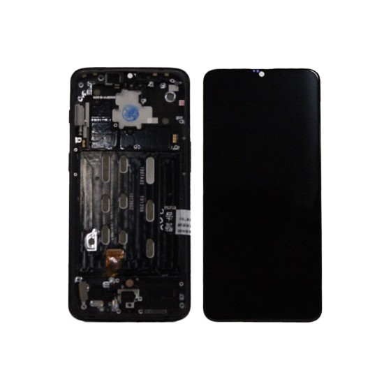 TOUCH+DISPLAY COM FRAME ONE PLUS 6T,1+6T 6.41"PRETO OLED TOUCH+DISPLAY COM FRAME ONE PLUS 6T,1+6T 6.41"PRETO OLED